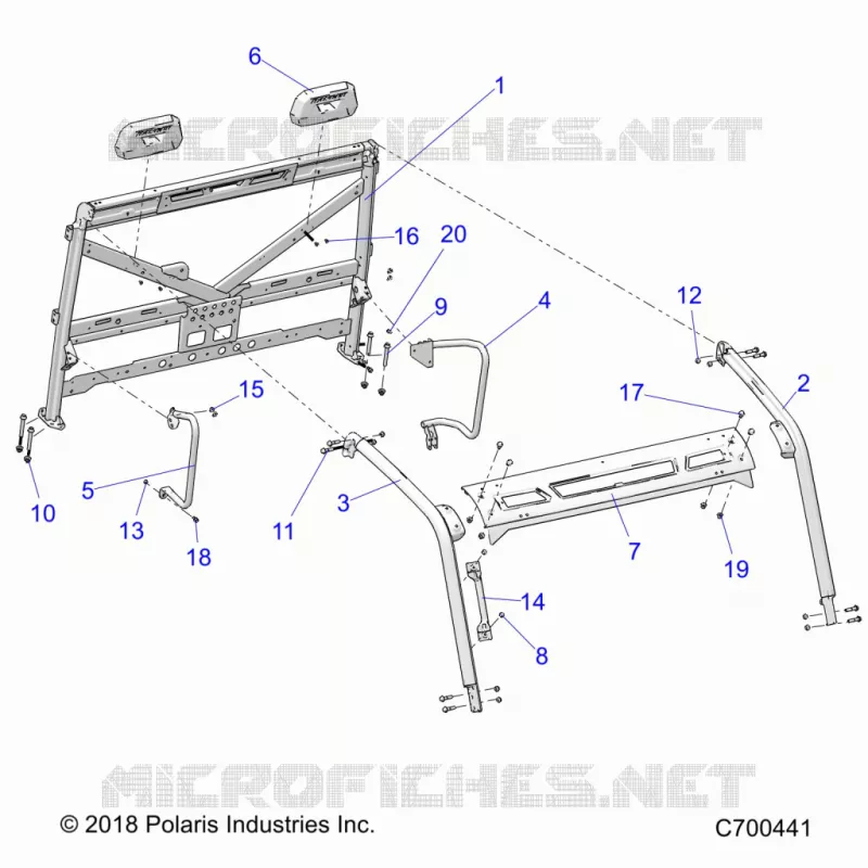 CHASSIS, CAB RAHMEN