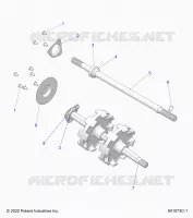 DRIVE TRAIN, JACKSHAFT AND ANTRIEBSWELLE