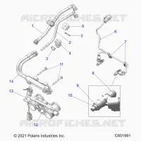 KRAFTSTOFFSYSTEM, RAIL, LINES AND THROTTLE BODY