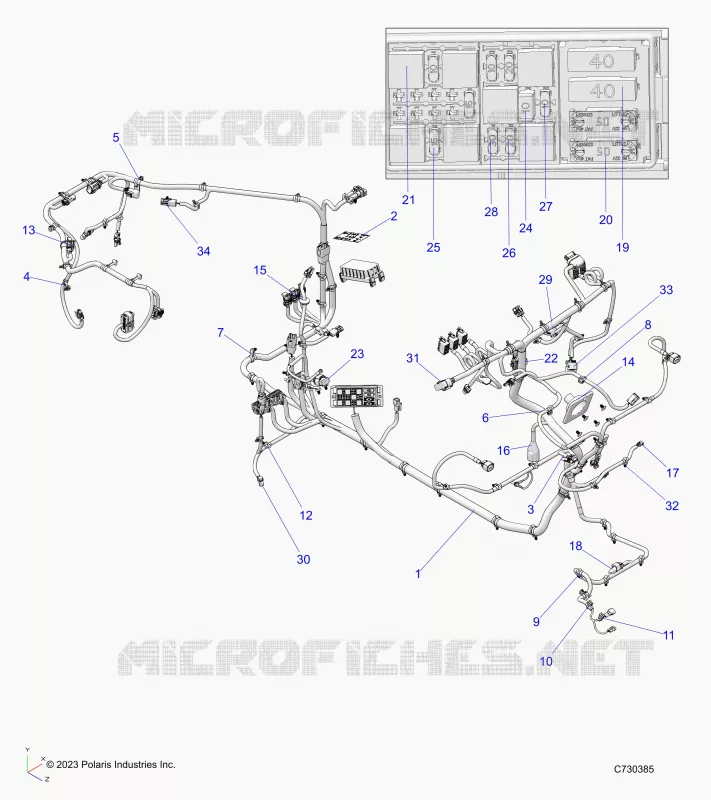 ELEKTRIC, WIRE HARNESS