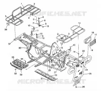BUMPER / GEPÄCHTRÄGER MOUNTING 4X4 350L S938139 (4924342434003A)