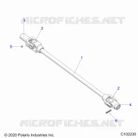 ANTRIEB, FRONT PROP SHAFT