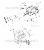 MOTOR, LUFTEINLASS