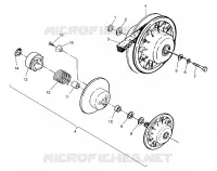 angetriebene Kupplungs ASSEMBLY 4x4 300 W958130 (4930183018C003)