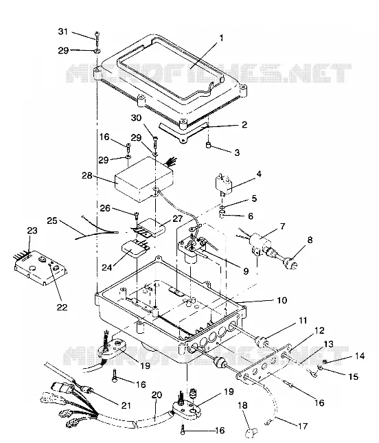 ELEKTRISCHE BOX SL 750 / B934070 (4924752475021A)