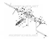 HINTER Drehmomentarm WIDETRAK LX 0962064 and EUROPEAN WIDETRAK LX E962064 (4931643164B012)