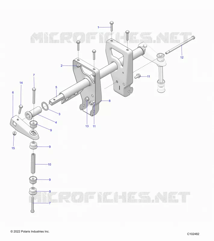 SUSPENSION, DREHSTAB