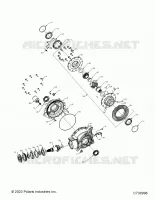 ANTRIEB, REAR GEARCASE INTERNALS