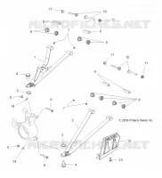 FRONT SUSPENSION A-ARMS
