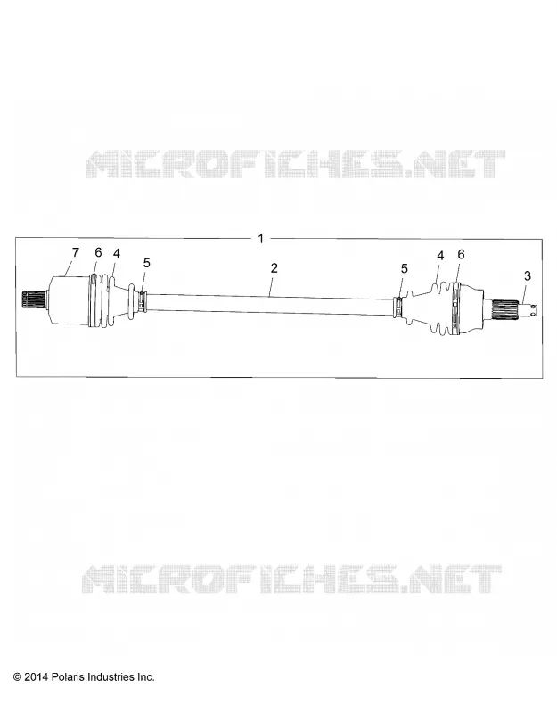ANTRIEB, FRONT HALF SHAFT (IF BUILT 10/19/15 AND BEFORE)
