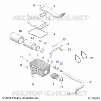 ENGINE, LUFTEINLASS SYSTEM