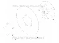 RADS, COMPONENTS, END, 9.21 INCH, DISC 5 BOLT
