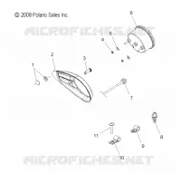 TACHOMETER and INDICATOR LIGHTS