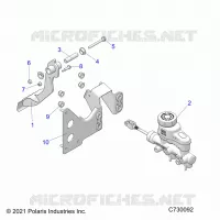 BRAKES, PEDAL AND MASTER CYLINDER