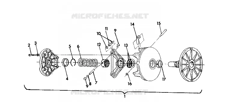 Antriebskupplung  WideTrak (4921302130027A)
