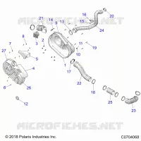 ANTRIEB, CLUTCH COVER AND DUCTING