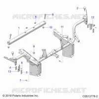 CHASSIS, FRONT RAHMEN ASM. (USA)