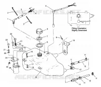 ÖLTANK SL 900 B964291 and  Intl. SL 900 I964291 (4935583558A012)