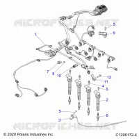 ELEKTRIC, WIRE HARNESS, ENGINE