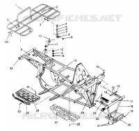 BUMPER / GEPÄCHTRÄGER TRAIL BOSS W948527 (4926822682A007)