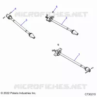 ANTRIEB, FRONT, MID, REAR PROP SHAFT