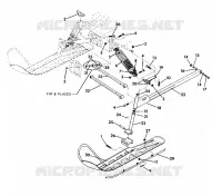 FRONT SUSPENSION AND SKI INDY LITE AND STAR LITE (4919311931007A)