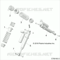 FRONT SUSPENSION SHOCK MOUNTING