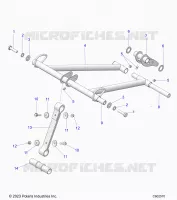 SUSPENSION, FRONT DREHMOMENTARM