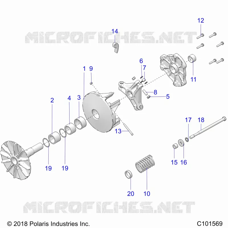 ANTRIEB, PRIMARY CLUTCH