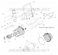MOTOR, LUFTEINLASS SYSTEM