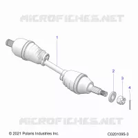 DRIVE TRAIN, HALF HINTERWELLE