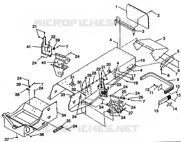 TUNNEL ASSEMBLY 500 EFI E942774 AND  EFI SKS E942574 (49274127410001)