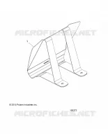 SCHEINWERFER POD COVER BRACKET- A16SBT57F1 