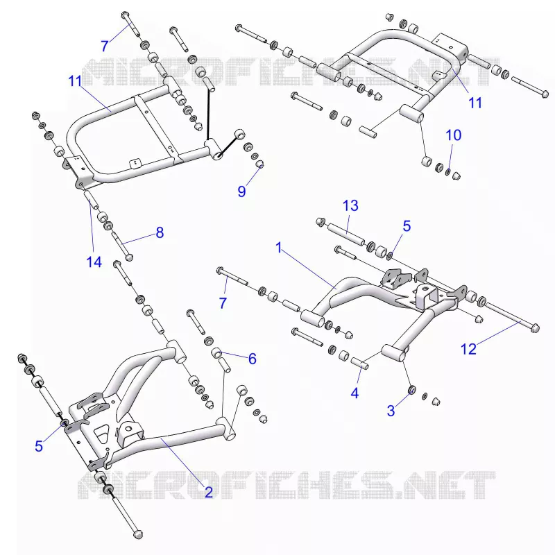 HINTERRADAUFHÃ„NGUNG CONTROL ARMS