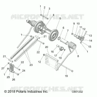SUSPENSION, HINTER DREHMOMENTARM