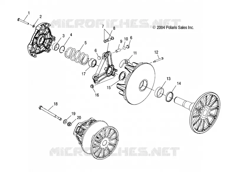 Antriebskupplung (MANUAL START MODELS)