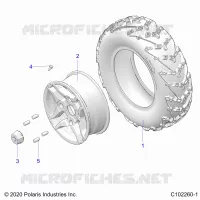 RADS, FRONT TIRE