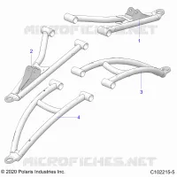 FRONT SUSPENSION A-ARMS