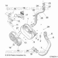 ANTRIEB, CLUTCH COVER AND DUCTING