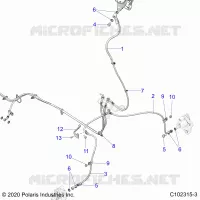 BRAKE LINES, FRONT