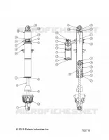 SUSPENSION, FRONT SHOCK INTERNALS