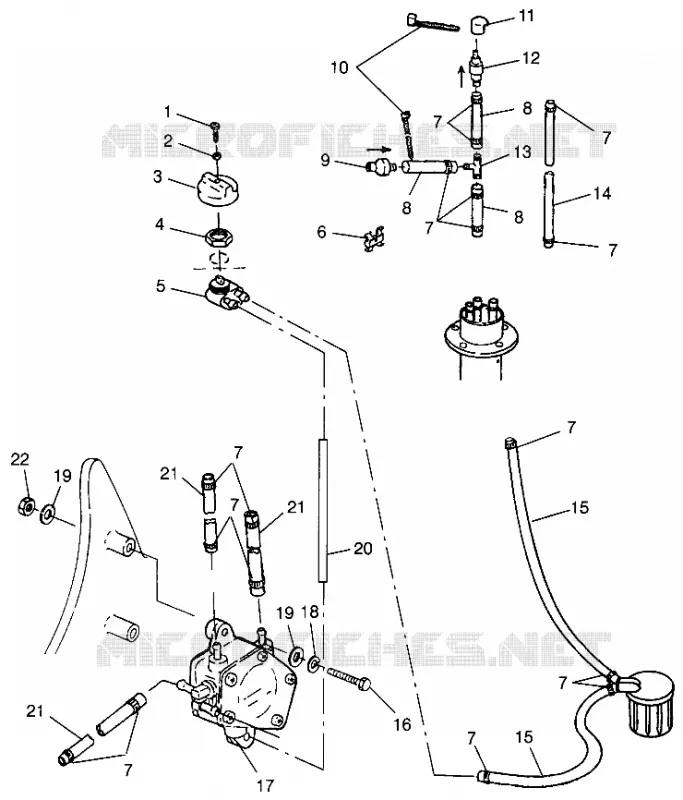 KRAFTSTOFFSYSTEM SLT 780 B964588 and  Intl. SLT 780 I964588 (4935683568A010)