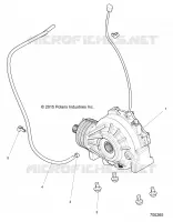 DRIVE TRAIN, FRONT GEARCASE MOUNTING