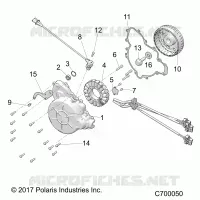ENGINE, STATOR AND FLYRAD