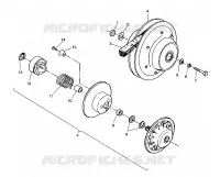angetriebene Kupplungs ASSEMBLY Sportsman 4X4 / W938039 (4926382638026A)