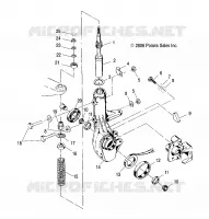 FRONT SUSPENSION STREBE