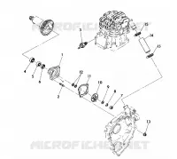WASSERPUMPE ASSEMBLY 350 4X4 / W928139 (4922832283040A)