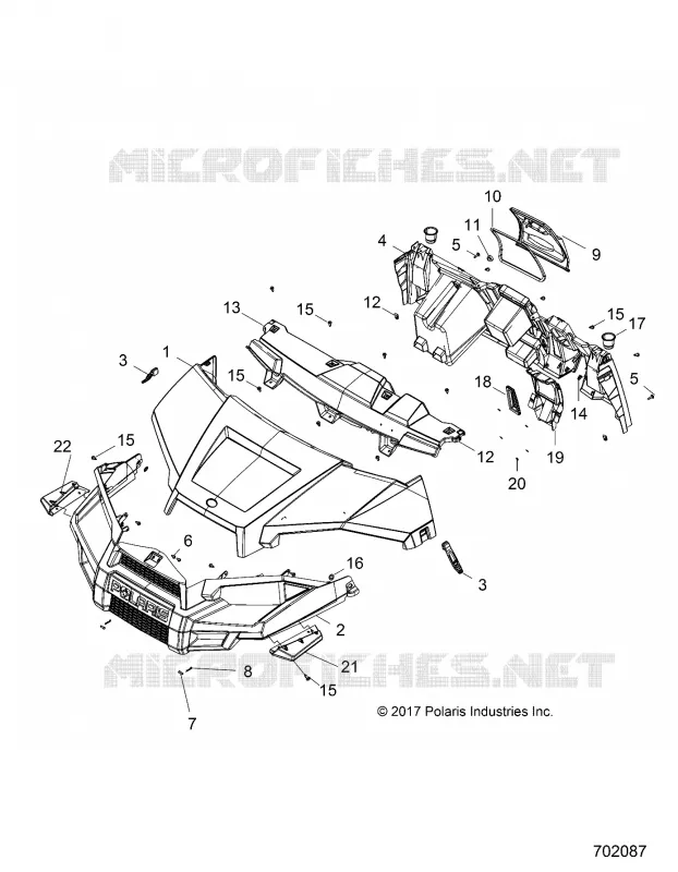 HAUBE, DASH ,GRILL AND FRONT FENDERS