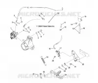 MASTER CYLINDER, REAR AND FOOT PEDAL