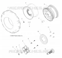 VORDERRAD and BREMSE DISK/HUBS